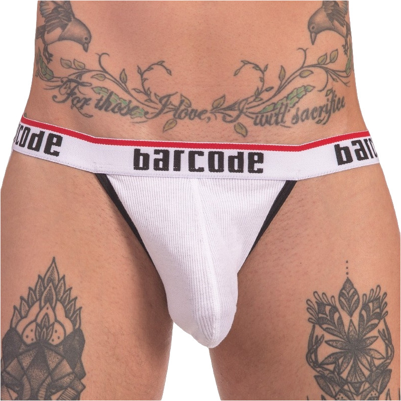 Barcode Berlin Jockstrap Cosme Blanc